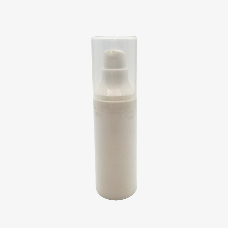 Flacone airless in plastica bianca da 30 ml